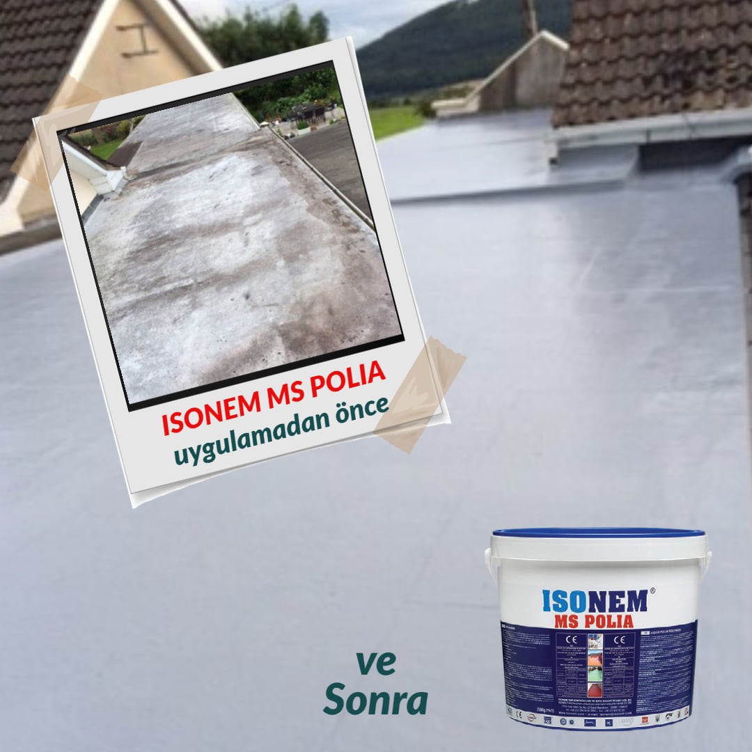 Isonem MS Polia Yalıtım Boyası Gri 5 Kg