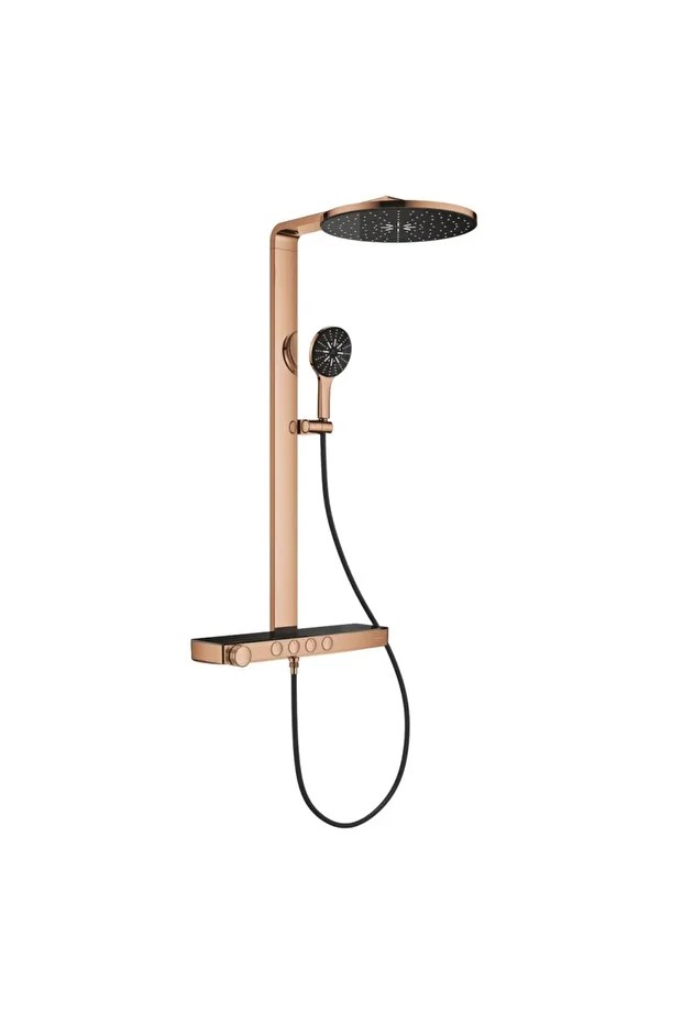 Rainshower Aqua Pure Duvara Monte Termostatik Bataryalı Duş Sistemi Warm Sunset – 100964DA00
