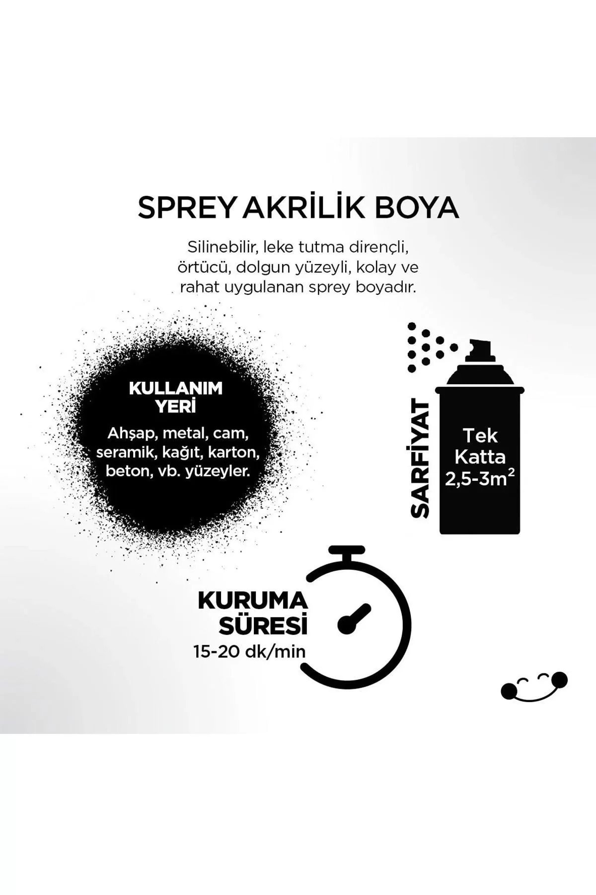 Kahverengi Sprey Boya 400 ml (1 Adet )