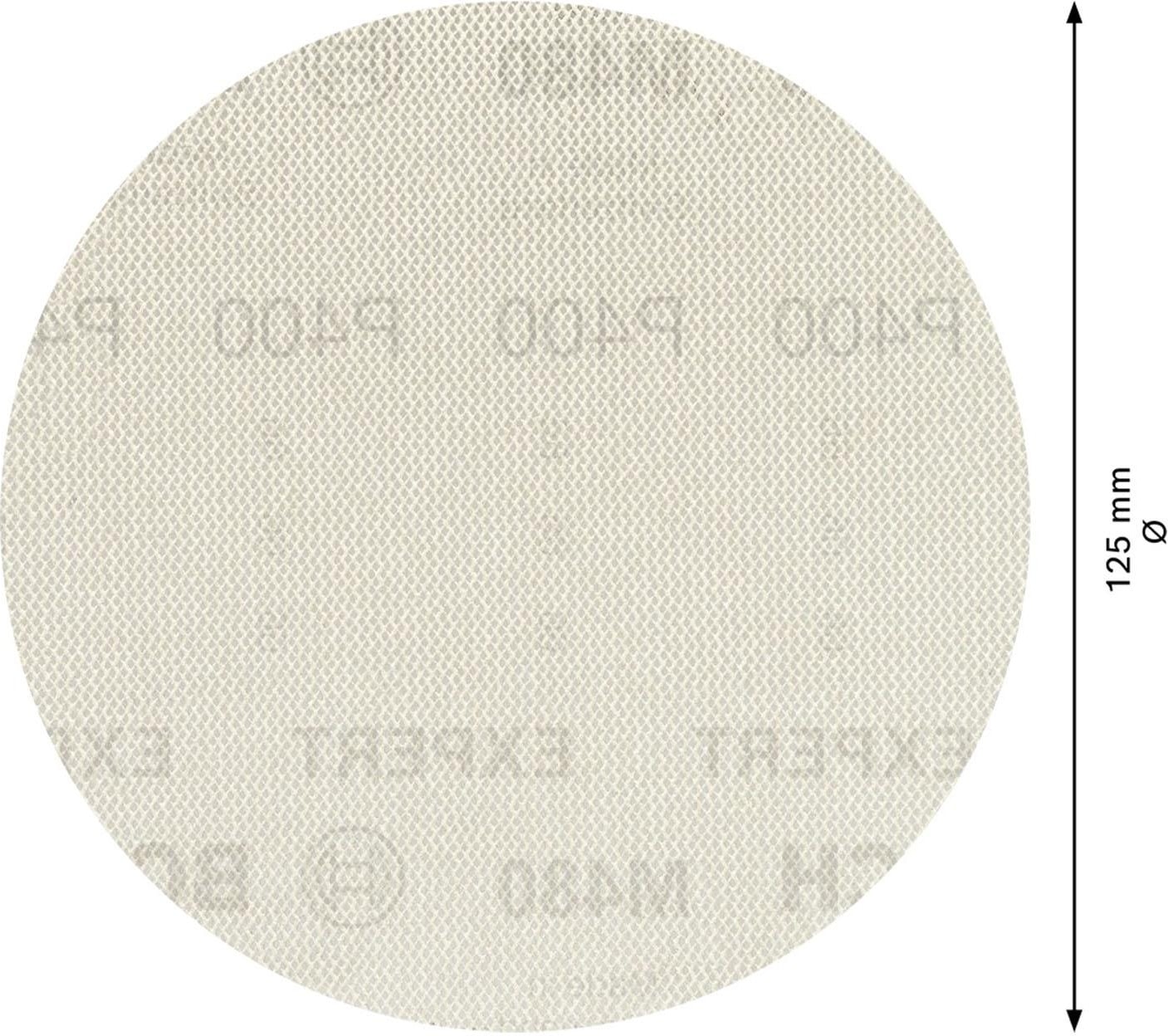 BOSCH M480 125 mm 400 Kum Elek Telli Ağ Zımpara 2608900679