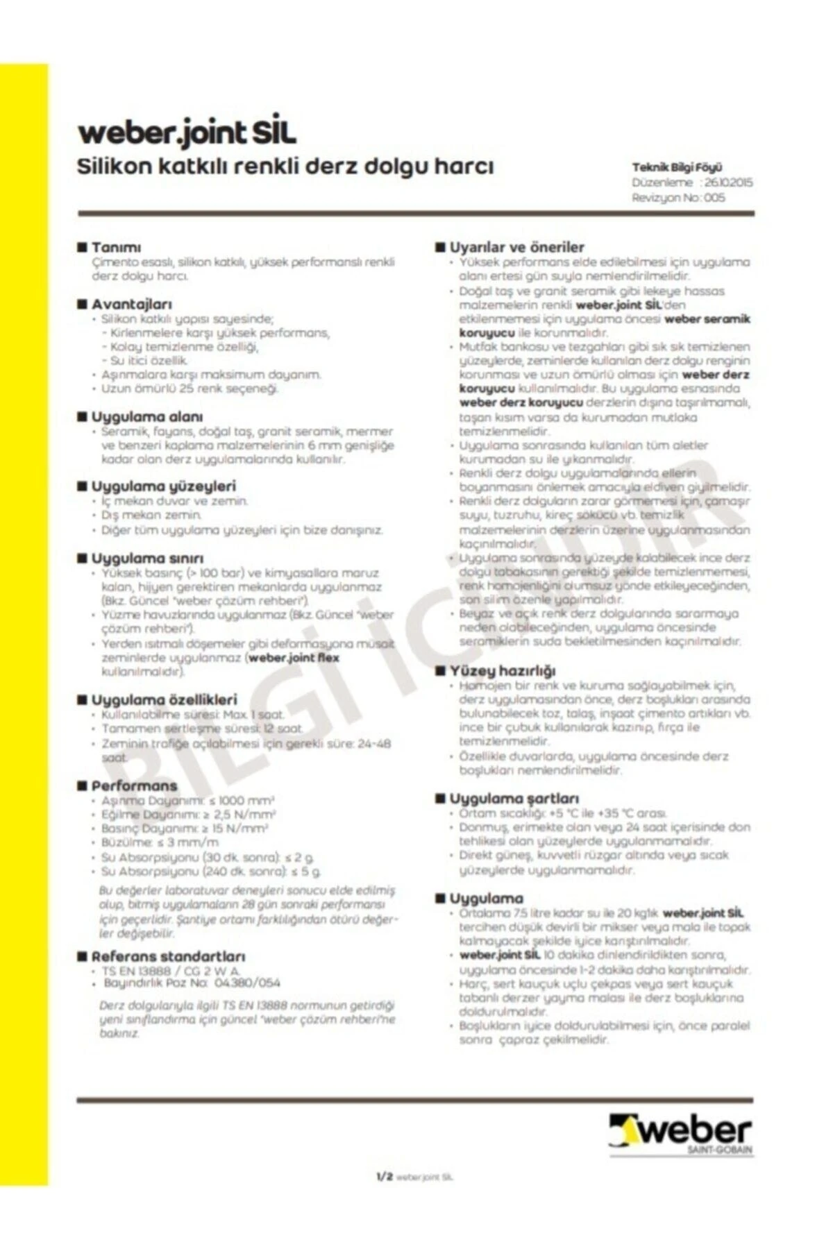 .joint Sil Silikonlu Derz Dolgu Fuga Yörük Bej 5 Kg