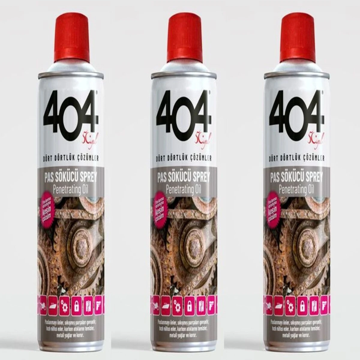 Pas Sökücü 400 ml Sprey 3 Adet