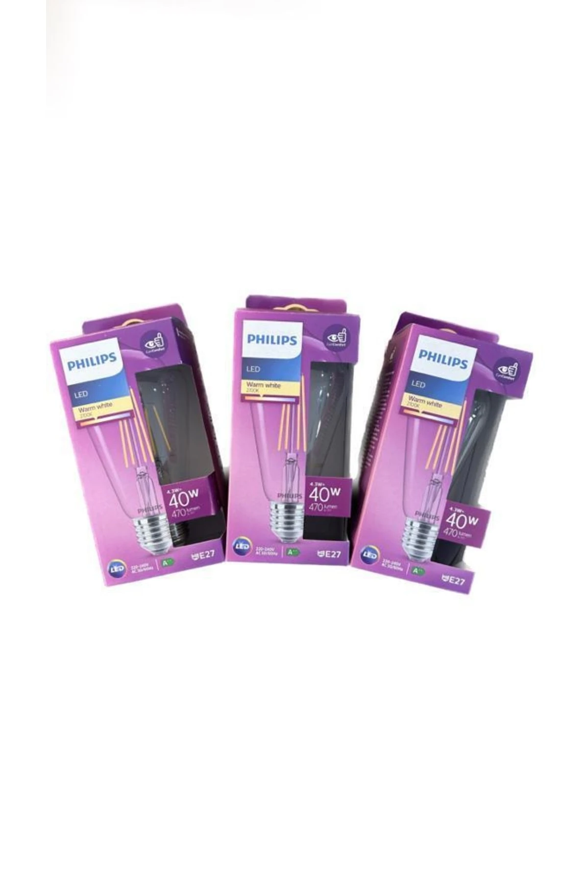 Led Classic 3 Li Ekopaket Ampul 40w St64 E27 Non-dim 2700k