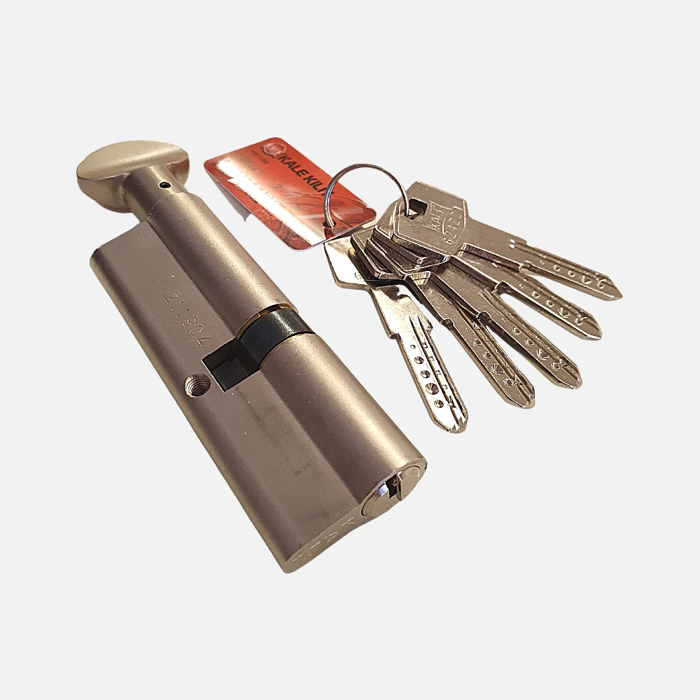 Kale 164BME Bilyalı Mandallı Silindir-Çelik Pimli-Nikel ( 68MM-26+10+32 )