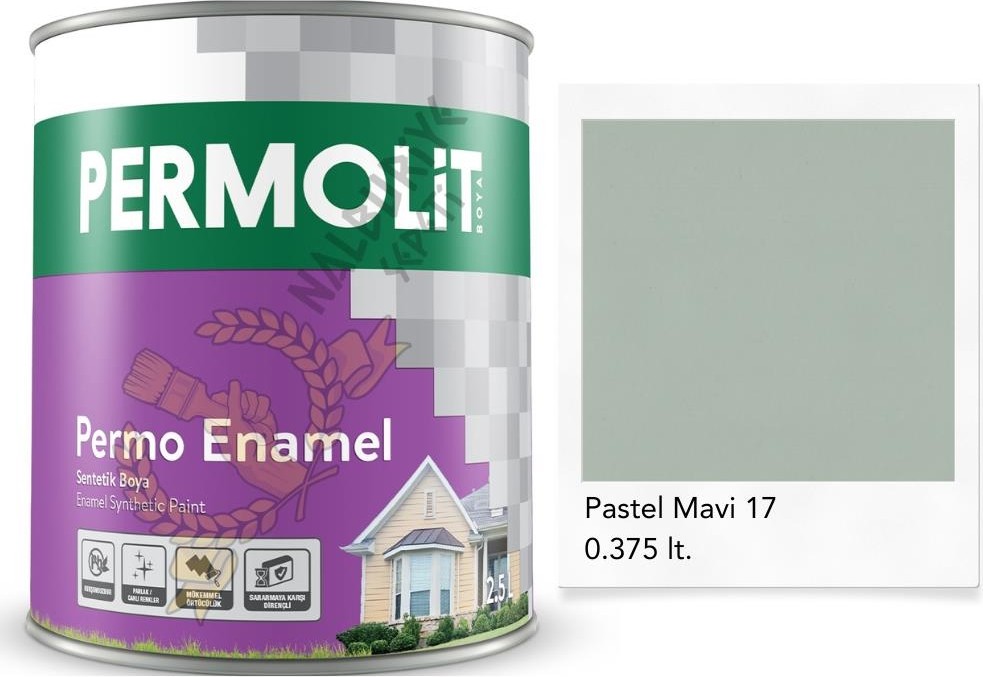 Enamel Sentetik Yağlı Boya Pastel Mavi 0.375 Lt.