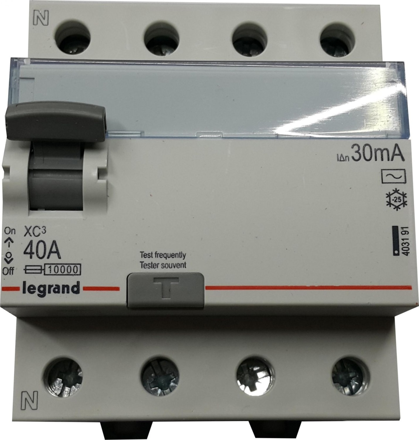 Xc3 4X40 Amper 30MA Ac Tipi Kaçak Akım Rölesi