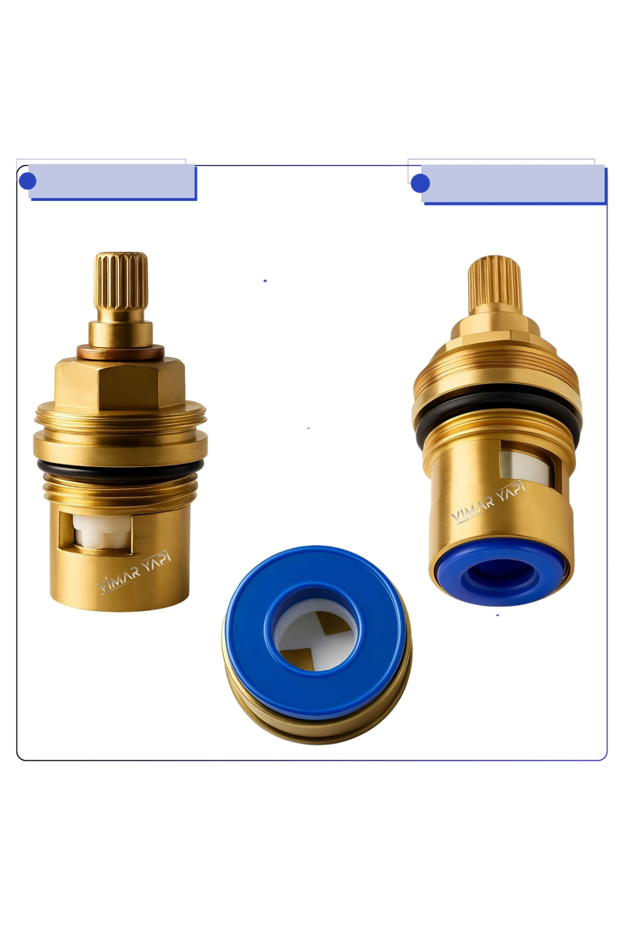 A31753YP Stop valf salmastra Ankastre vana için