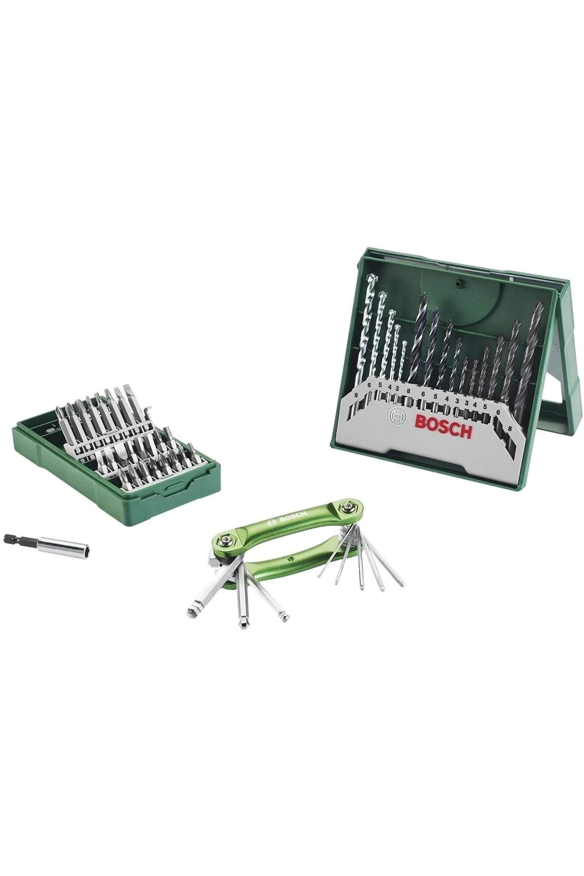 X-line 15 Parça Delme & 25 Parça Vidalama Ucu Seti Matkap Bits Uç Seti Alyan Anahtar