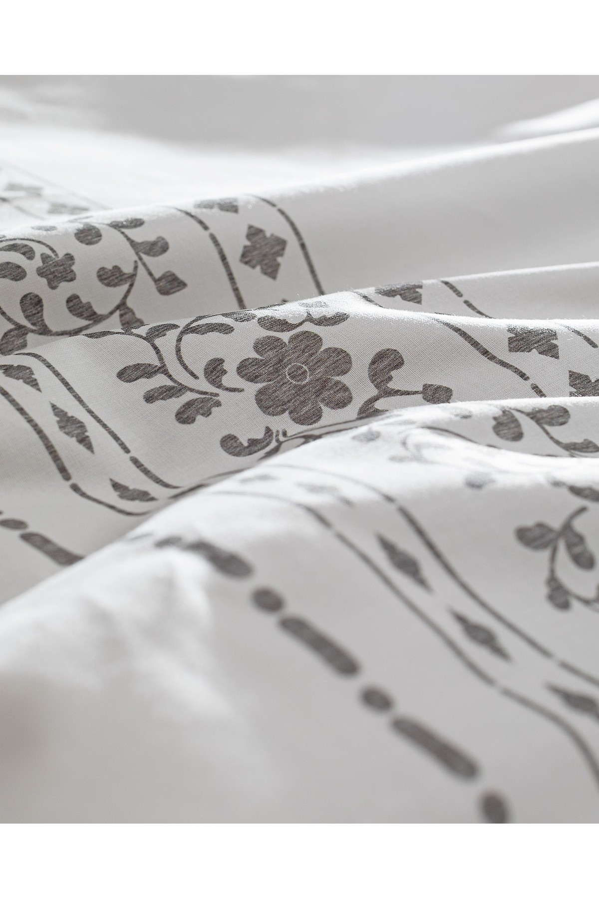 Arber King Size Nevresim Takımı - Gri