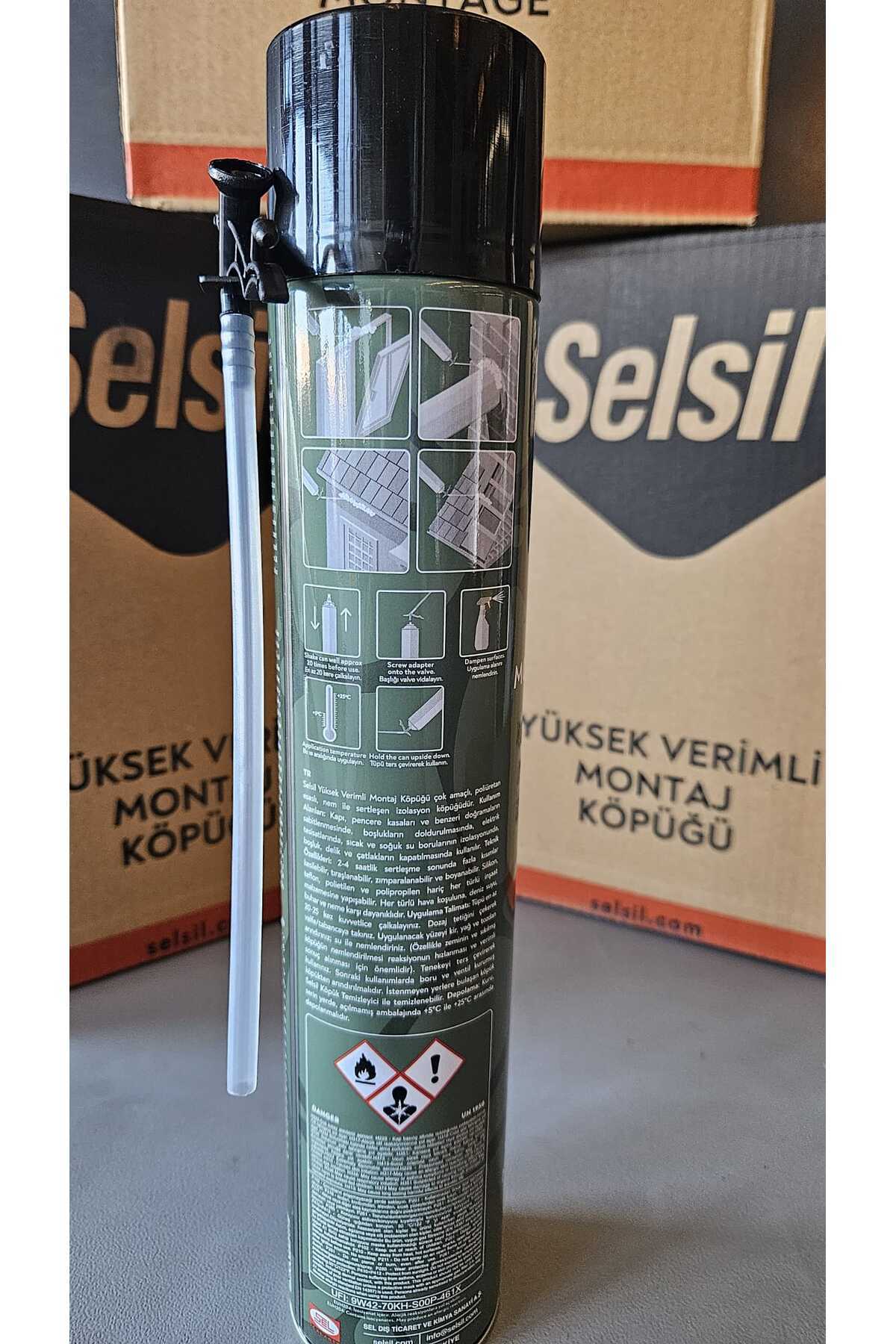 Yüksek Verimli Montaj Köpüğü 2 Adet Tam Dolum Manuel