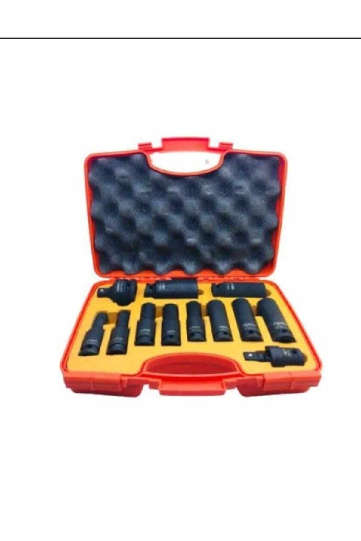 RİCO 1/2 Profesyonel 12 Parça Havalı Derin Lokma Seti 022-rc2333