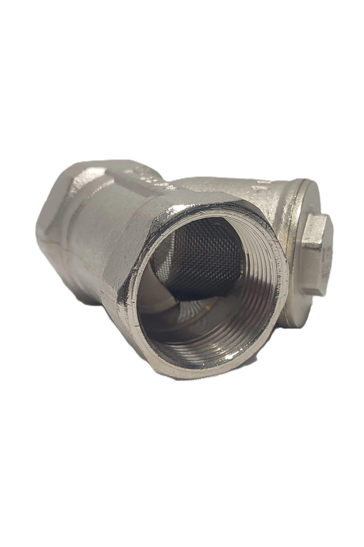 11/4" Sarı / Krom Pislik Tutucu Su Filtresi Dn32 - Threaded Strainer