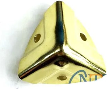 Dekoratif, Kutu, Sandık Köşesi - 35X22 Mm, Küçük, Sarı, 100 Adet