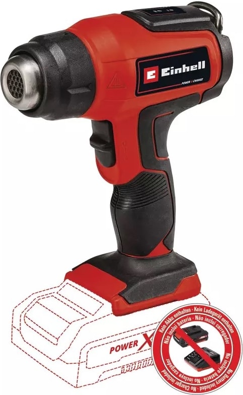 Akülü Sıcak Hava Tabancası TE-HA 18 Li - Solo Power X-Change (Li-Ion, 18V, 2 sıcaklık kademesi, redüktör, geniş jet ve reflektör nozulu dahil, akü ve şarj cihazı dahil değildir) - 4520500