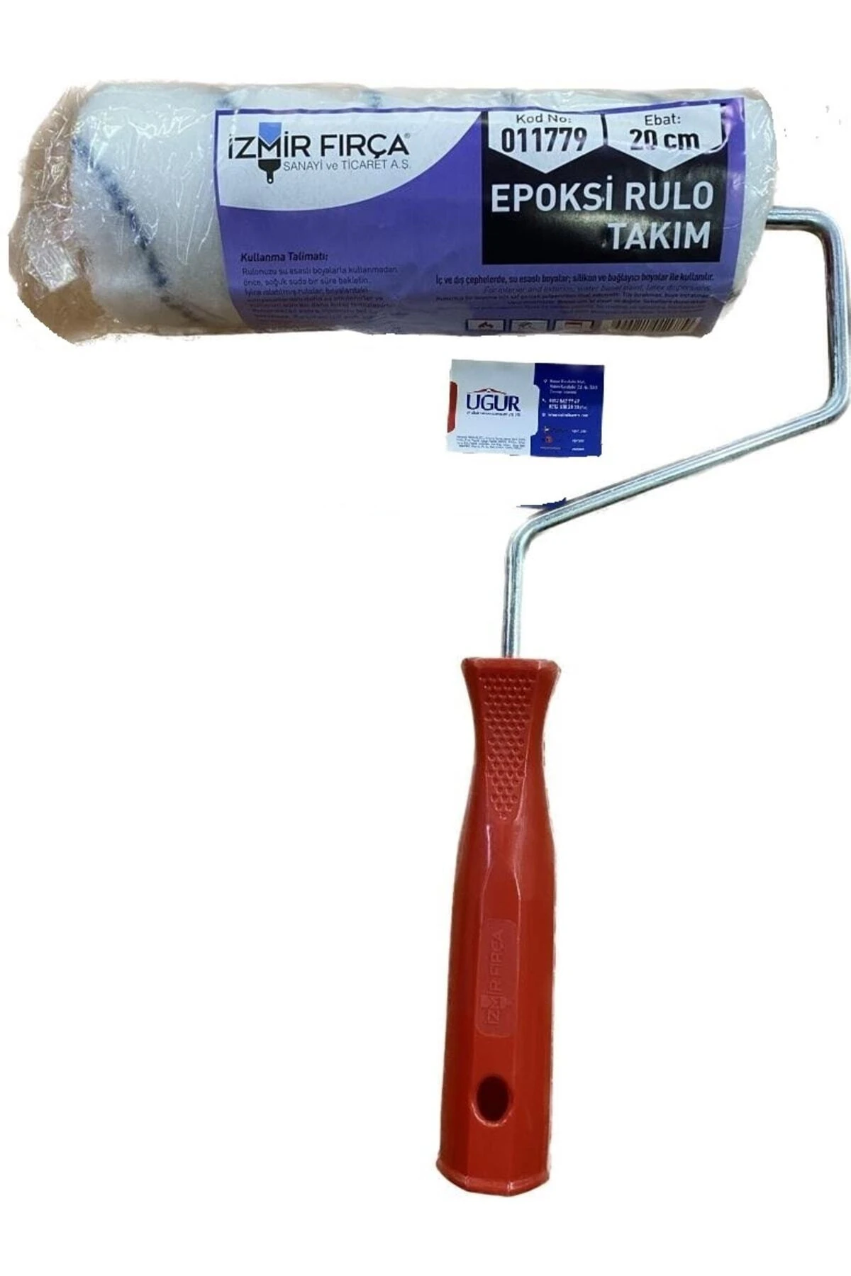 Sb Süper Bileşen Su Yalıtım Boyası + Epoksi Rulo 20 Cm + 2.5 Cm Kestirme + Band +parex Eko Paket-set