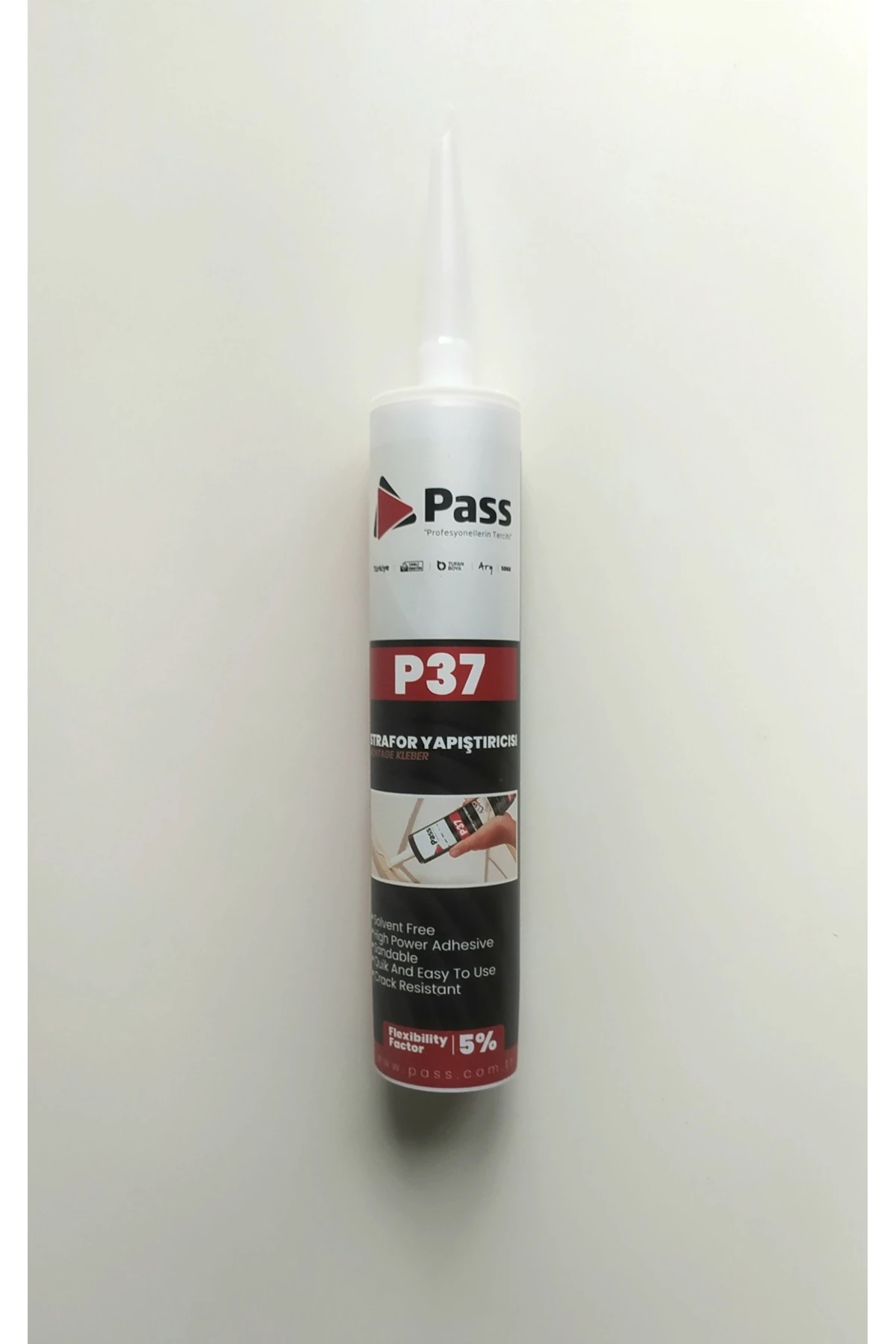 Strafor Stropiyer Kartonpiyer Duvar Paneli Süpürgelik Yapıştırıcı / Sıvı Çivi Silikon Tabancası