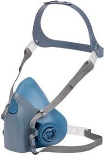 7502 Yarım Yüz Maskesi + 3m 6057 Abe Filtre + 3m 5925 P2 Filtre +K501 Kapak