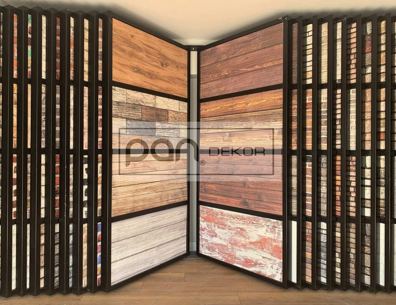 5 Adet (2,5m2) Ahşap Desenli 3 Boyutlu Renkli Strafor Köpük Duvar Kaplama Paneli (WD-708)