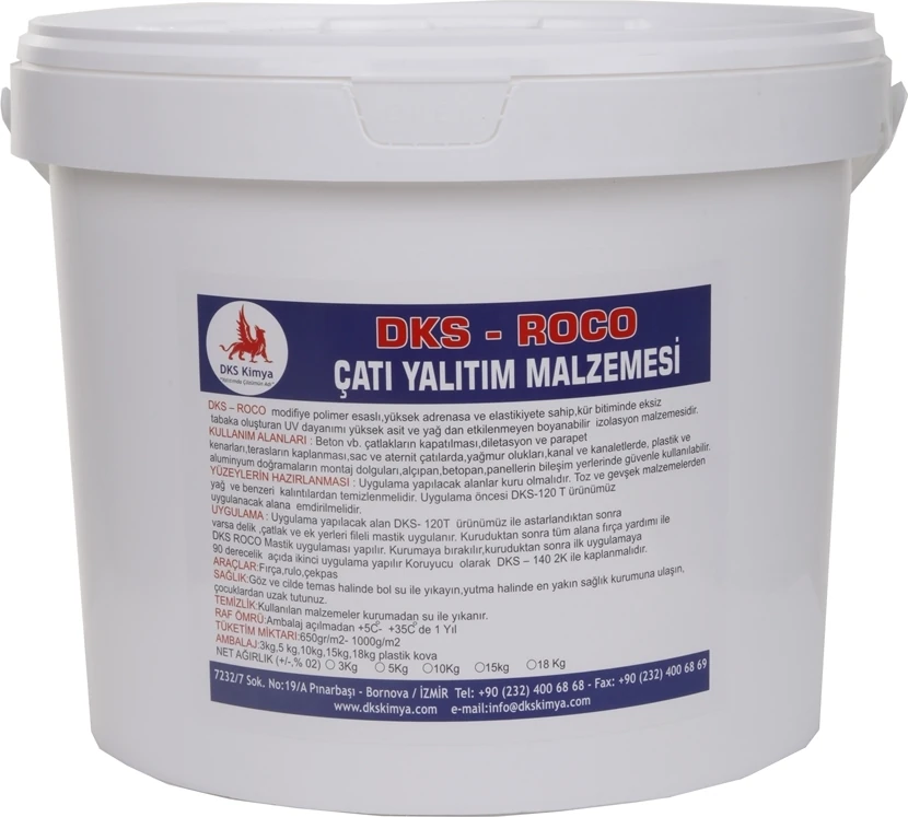 Roco - Çatı Isı Ve Su Yalıtım Malzemesi 5Kg
