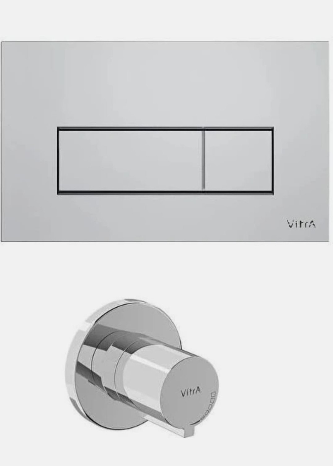 V-Fix Gömme Set 8cm (768-1852-01+ A41441GR) 800-2030 V-Fix 8 cm Set 800-2032 Square Panel Set
