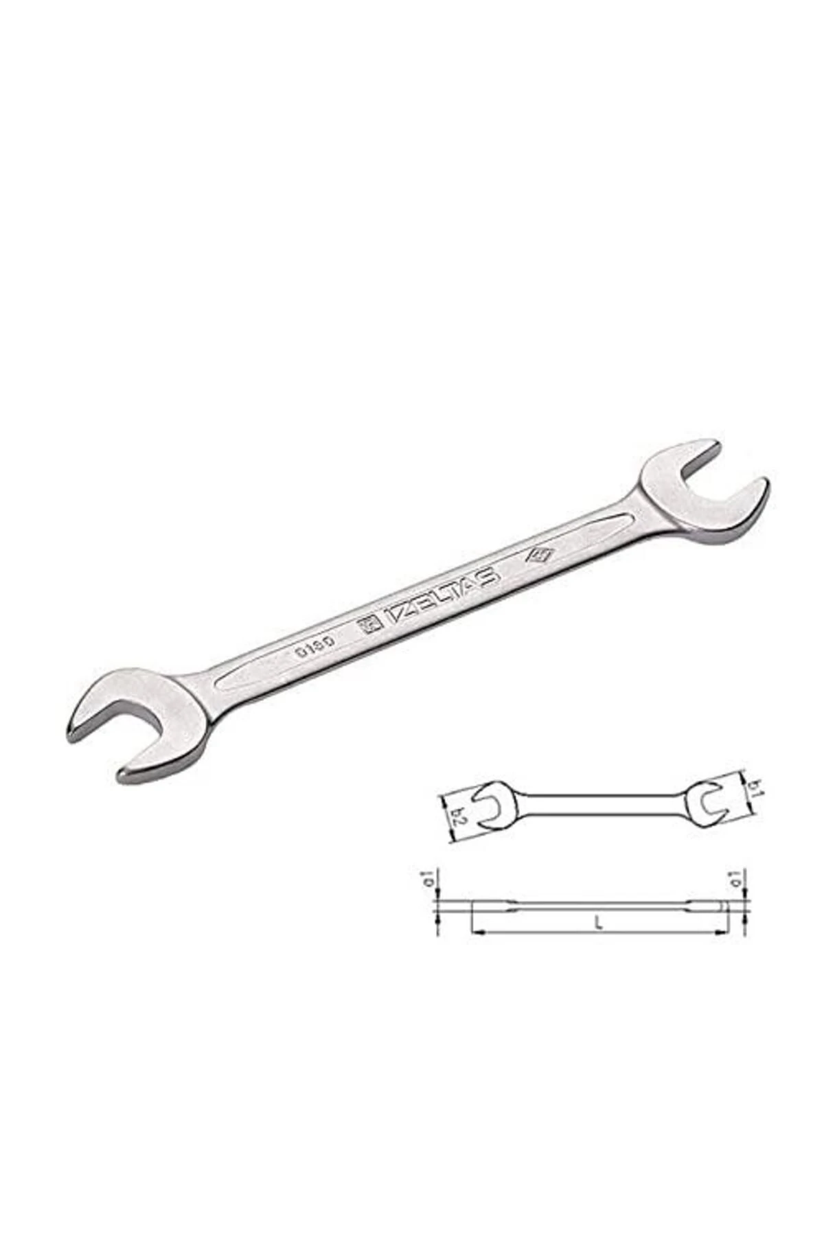 Çatal İki Ağız Anahtar Uzun Boy 25x28