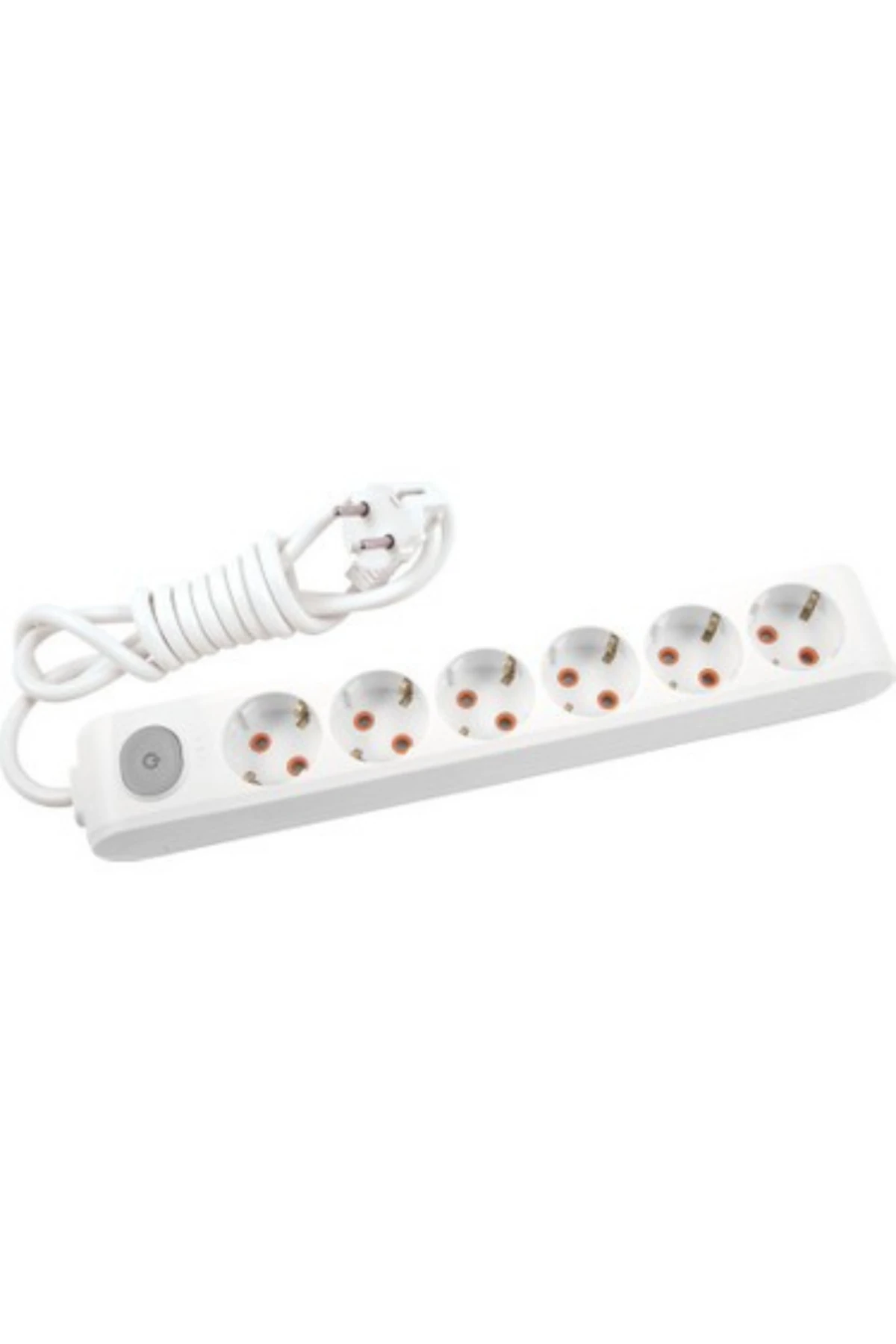 Viko 6'lı Priz Anahtarlı Topraklı Kablolu Çocuk Korumalı 5 Metre