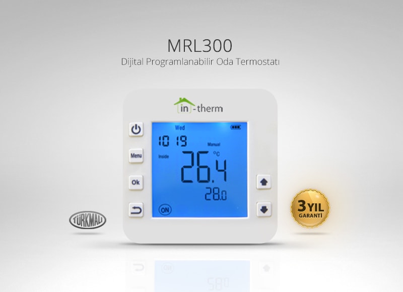 Mrl 300 Tm Dijital Kablolu Oda Termostatı