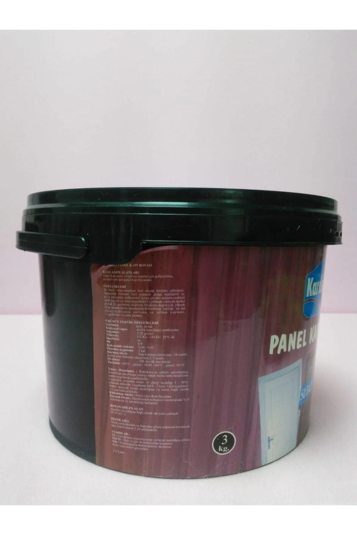 Su Bazlı Panel Kapı Boyası Beyaz 3 Kg