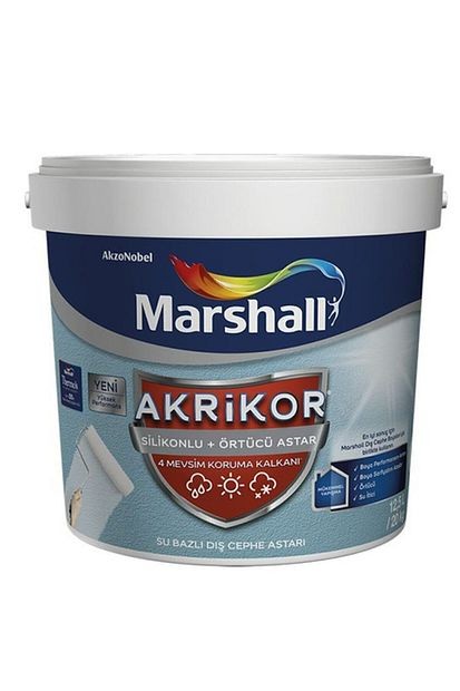 Marshall Akrikor Silikonlu Dış Cephe Astarı 12,5 lt