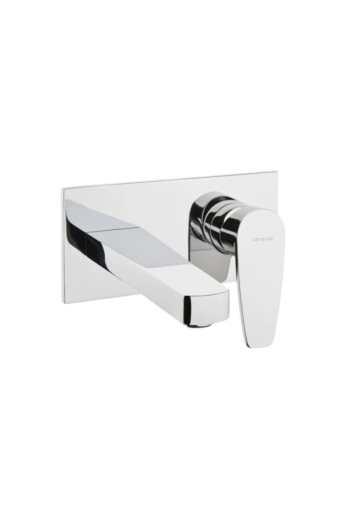 Vitra Q-line A42250 Ankastre Lavabo Bataryası, Sıva Üstü, Krom