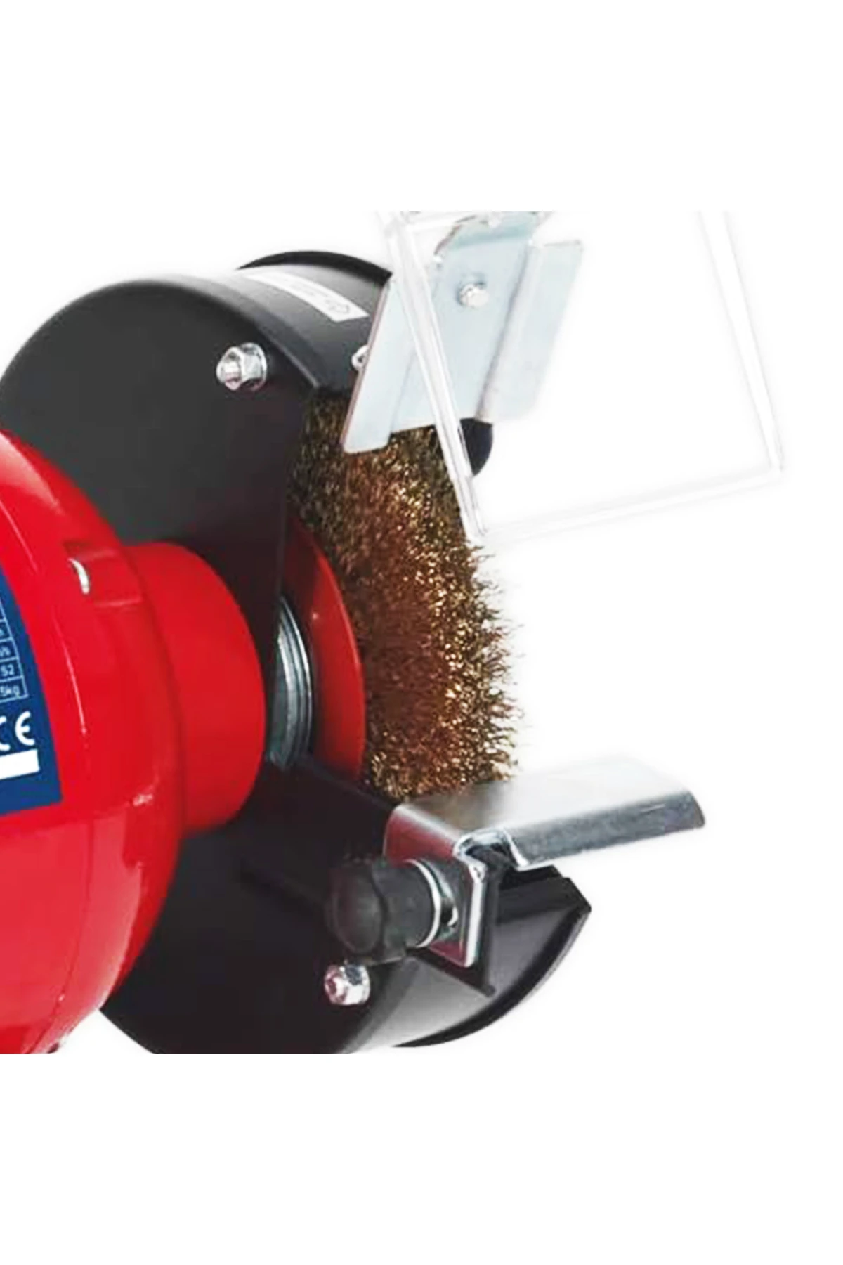 Elektrikli Tezgah Üstü Çark Bıçak Kesici Bileme Taş Motoru 150 mm Zımpara 350 W  Taşlama Metal