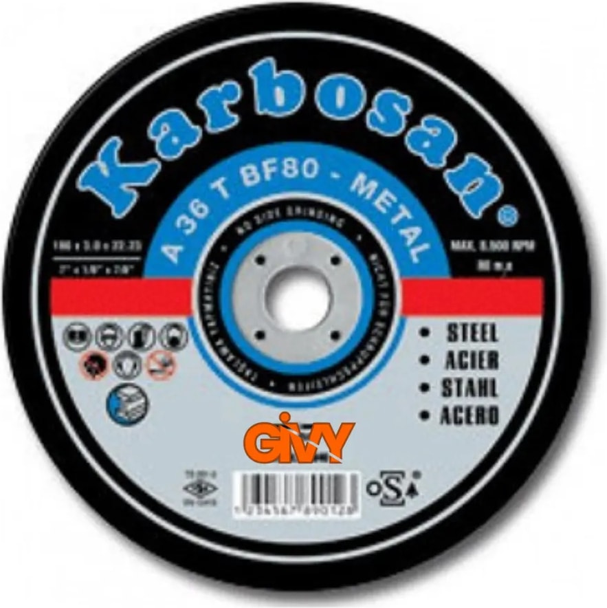 KARBOSAN Metal Kesici Disk 180 mm