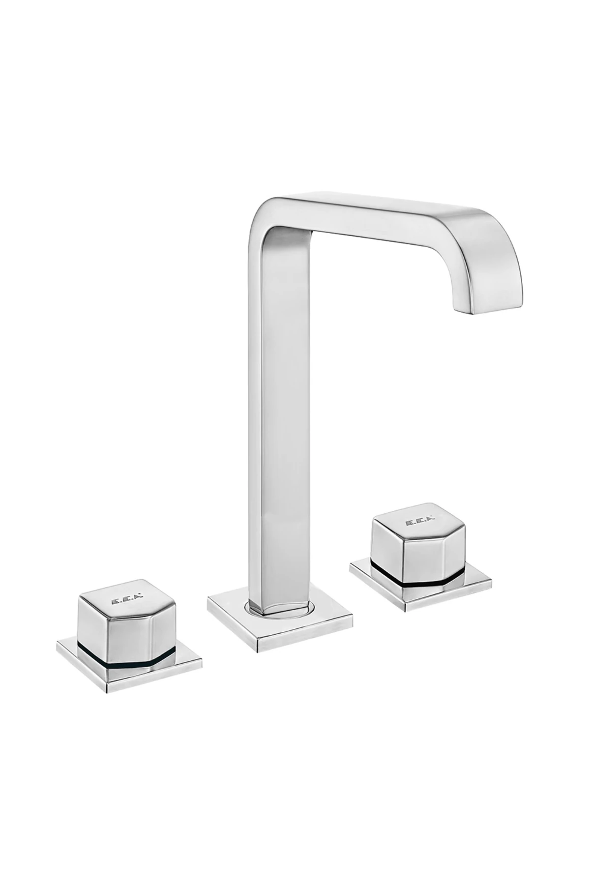 Royal Ankastre Lavabo Bataryası 3 Delikli Tezgah Üstü