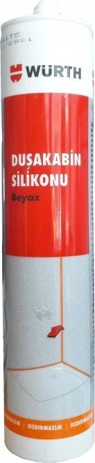 Duşakabin Silikonu Beyaz 310 Ml