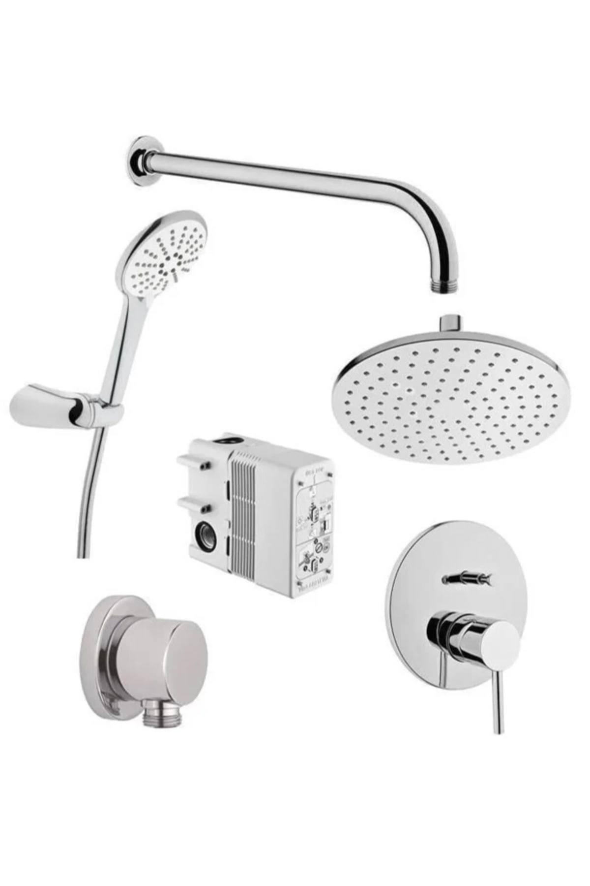 Minimax S Ankastre Banyo Seti (Rain L, Snow 3F) A49296