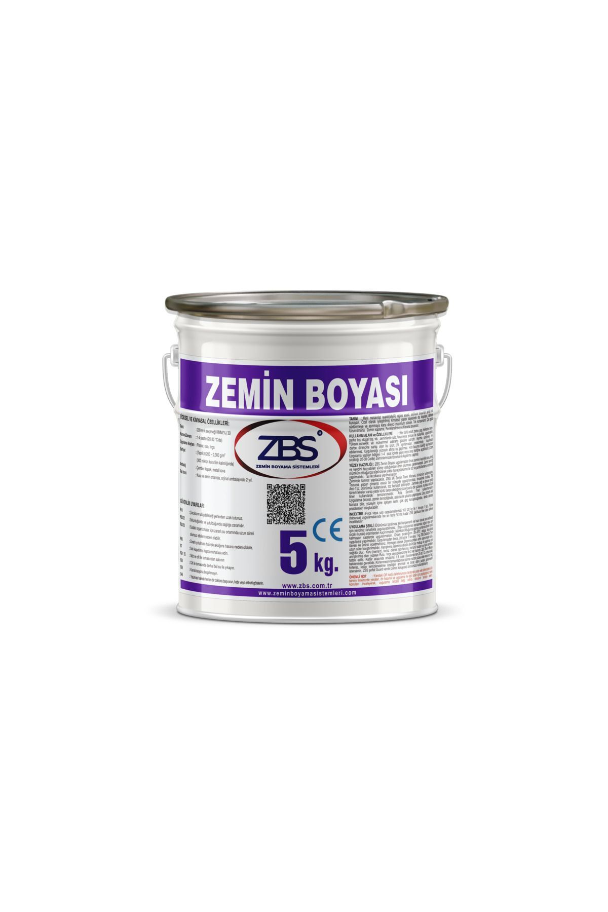 OZKUVVET Zemin Boyası Kırık Beyaz Ral-9003