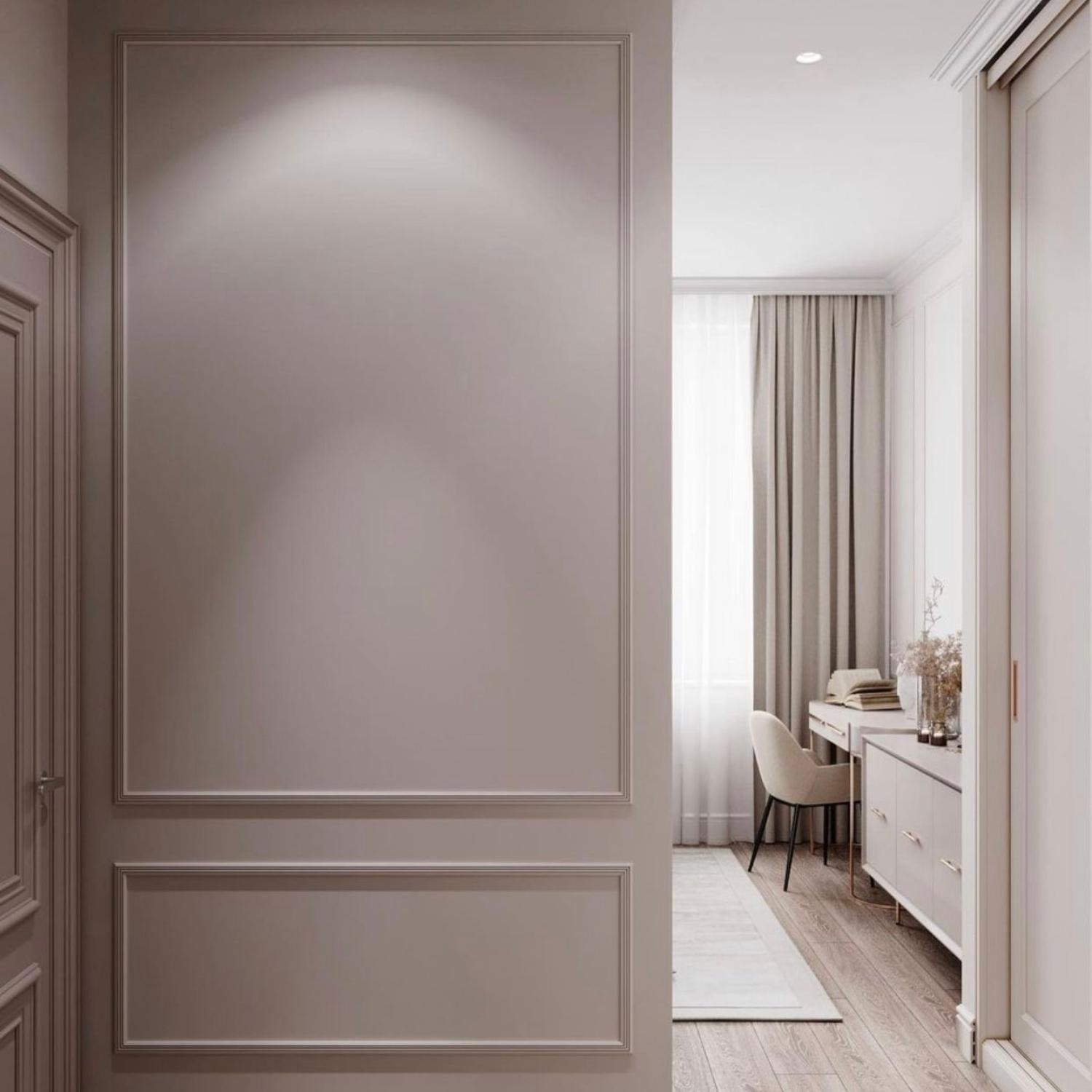 Ev Giriş Holü ve Koridor Boyanabilir Çıta Hazır Kesim (ANKA101)