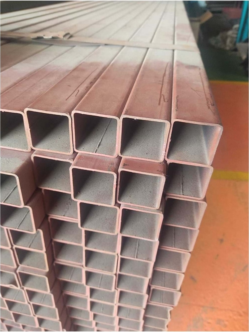 Boyalı (2Mt) 40 x 40 x 2 5 Mm Kutu Profil Boru Metal 40 x 40 x 2 5 Demir