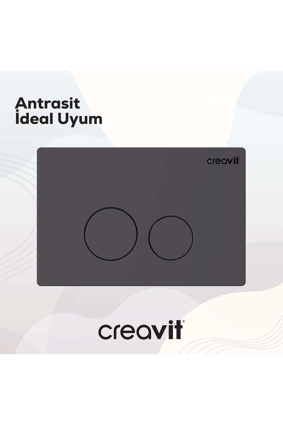 Terra Mat Antrasit Boyalı Kumanda Paneli