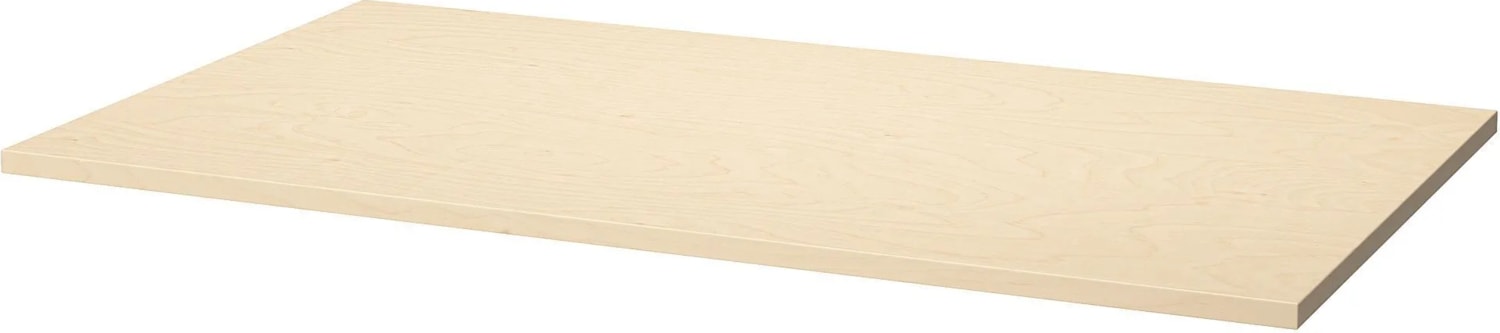 Mittzon Çalışma Masası Tablası Huş Kaplama 120 x 68 Cm
