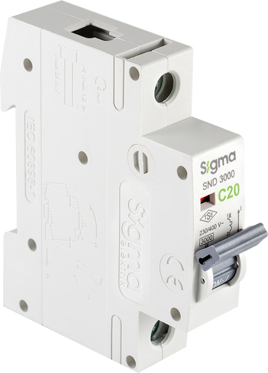 1X20A 3ka C Tip Otomatik Sigorta