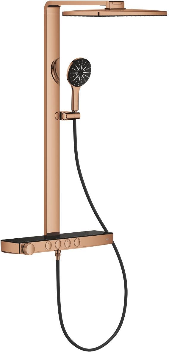 Rainshower Aqua Pure Duvara Monte Termostatik Bataryalı Duş Sistemi Warm Sunset – 100961DA00