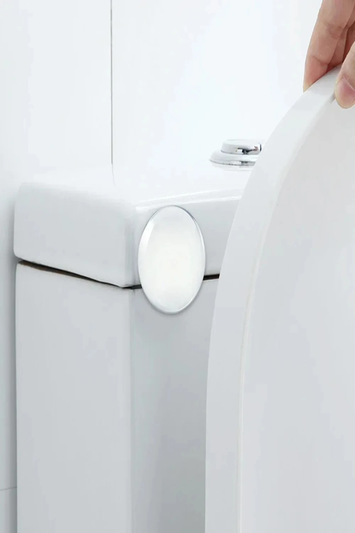 12'li Kapı Pencere Kolu Darbe Emici Stoper Silikon Ped Mobilya Eşya Çarpma Önleyici Duvar Koruyucu