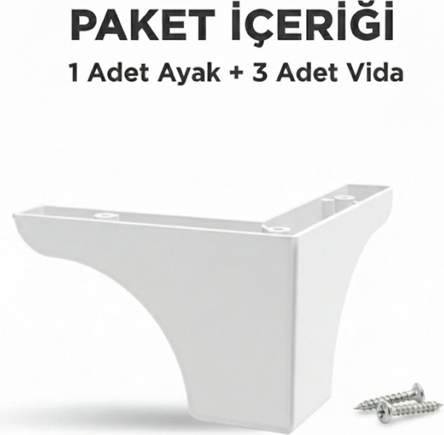 Rose 10 cm Mobilya Kanepe Sehpa Tv Ünitesi Koltuk ve Konsol Ayağı