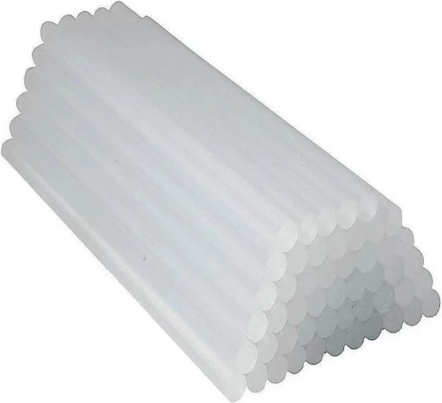 Kalın Mum Silikon 20 Adet 11 mm 27 cm Mum Çubuk Sıcak Silikon