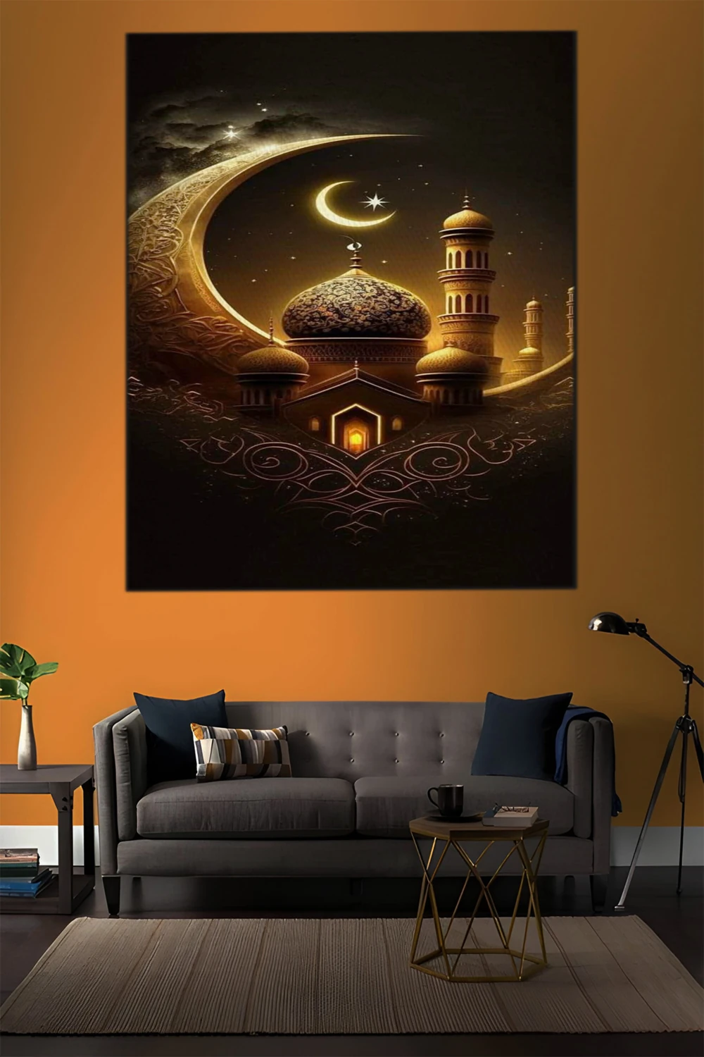 Hilal Temalı Islami Tablo-1200