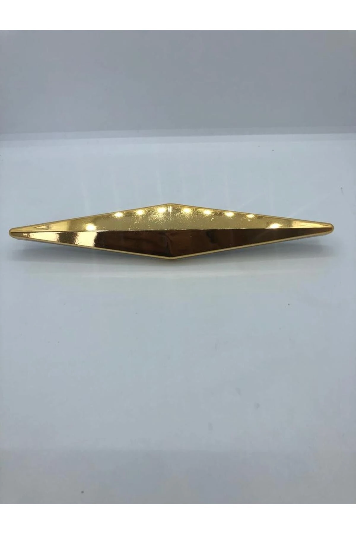 PLASTİK, 20 CM GOLD KAPLAMA ÇİVİLİ KLAPA (4 ADET)