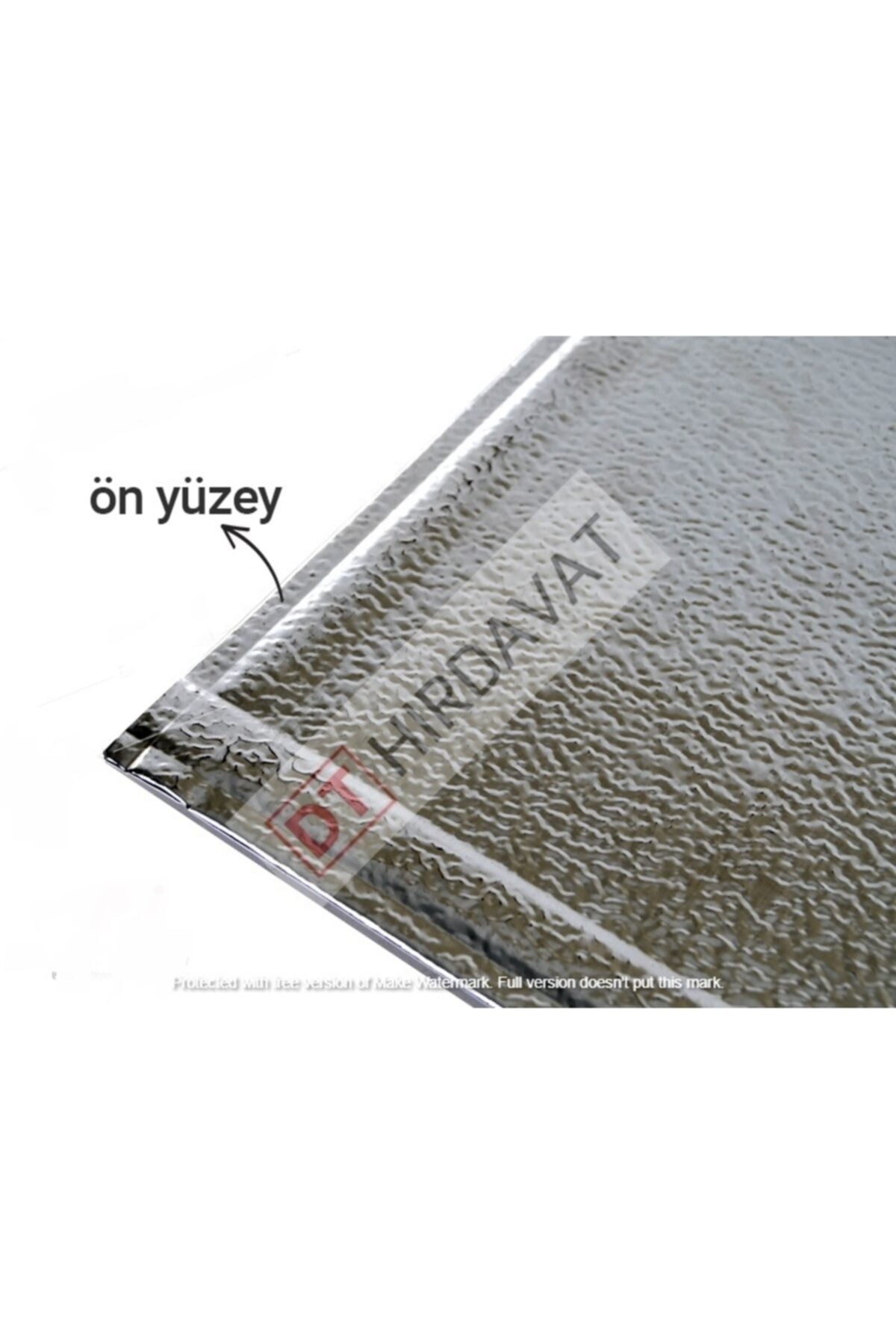 45cmx85cm Isıkes Soba Ve Petek Arkası Izolasyon Isı Kes Süper Aluminyum