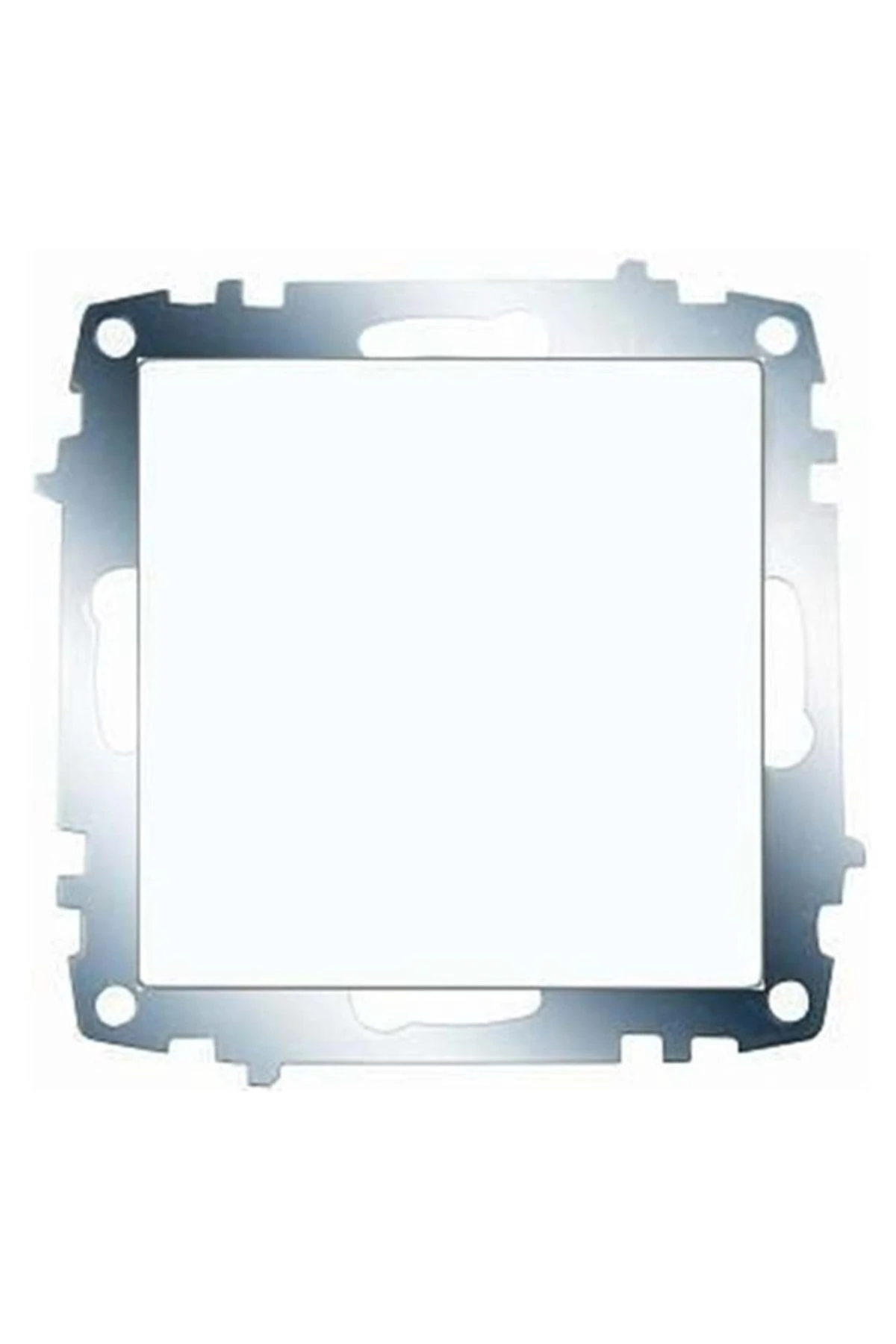 Karre Tekli Anahtar Beyaz ( Çerçeve Hariç ) 321013