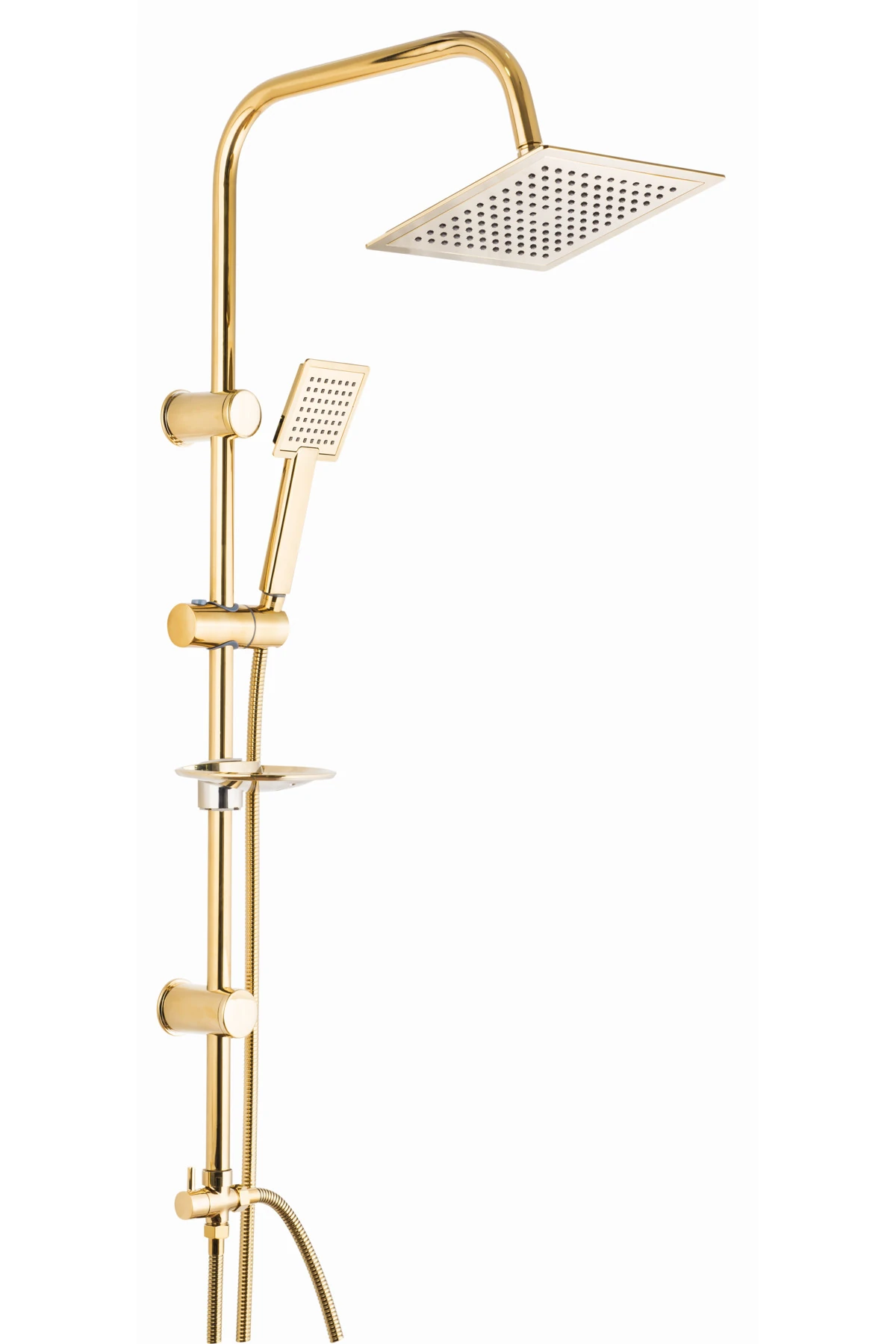 Robot Duş Seti Gold Altın 10 Yıl Garanti Rain Shower Sets